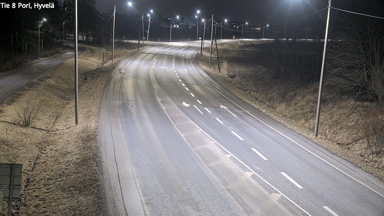 Kelikamerat Kuva Tie 8 Pori, Hyvelä, Pori, Satakunta