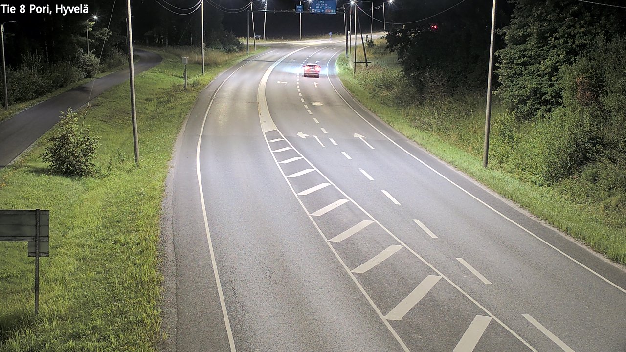 Kelikamerat Kuva Tie 8 Pori, Hyvelä, Pori, Satakunta