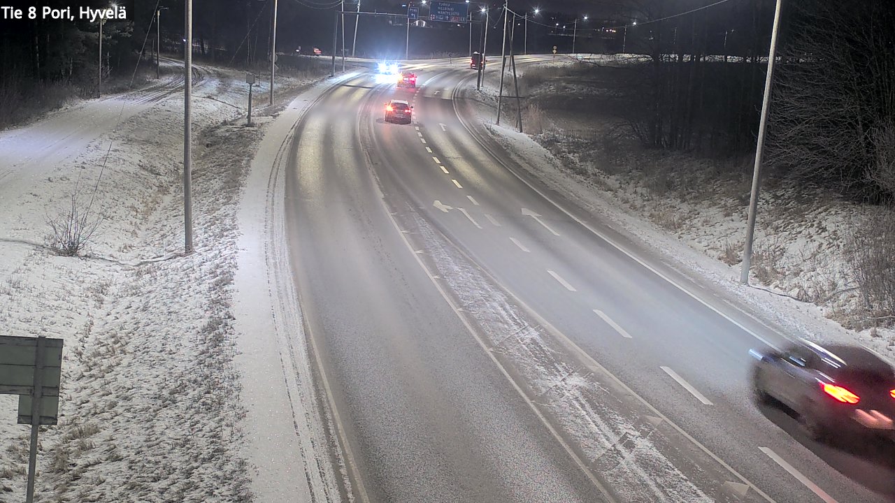 Kelikamerat Kuva Tie 8 Pori, Hyvelä, Pori, Satakunta