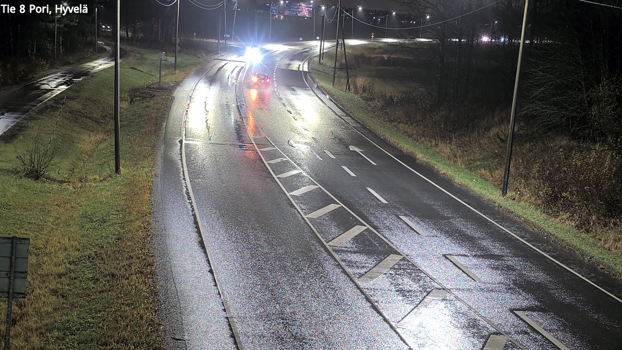 Kelikamerat Kuva Tie 8 Pori, Hyvelä, Pori, Satakunta