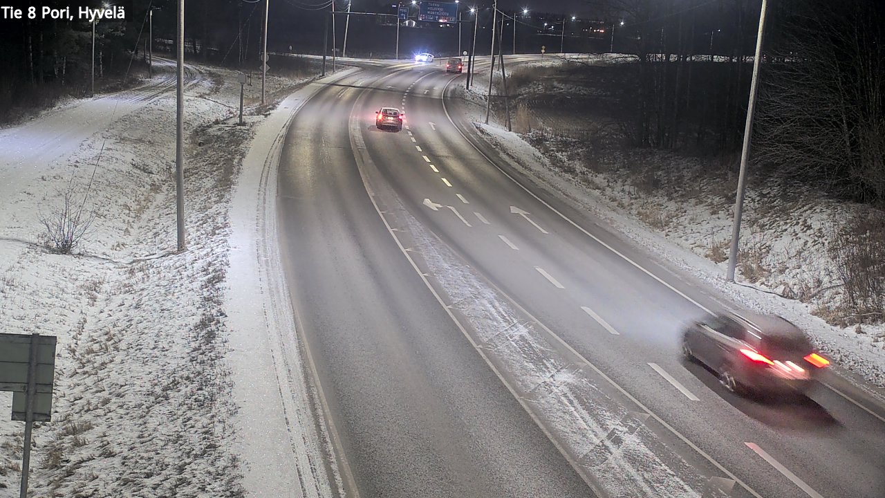 Kelikamerat Kuva Tie 8 Pori, Hyvelä, Pori, Satakunta