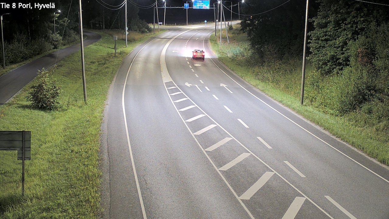 Kelikamerat Kuva Tie 8 Pori, Hyvelä, Pori, Satakunta