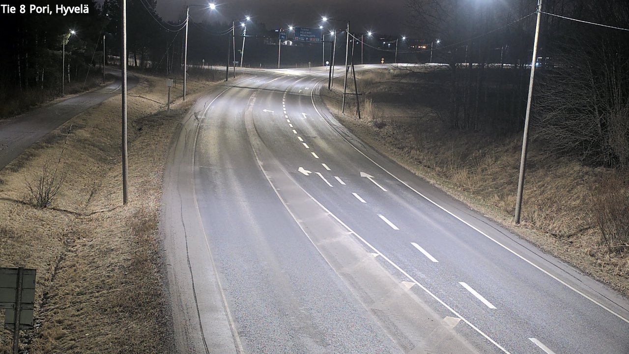 Kelikamerat Kuva Tie 8 Pori, Hyvelä, Pori, Satakunta