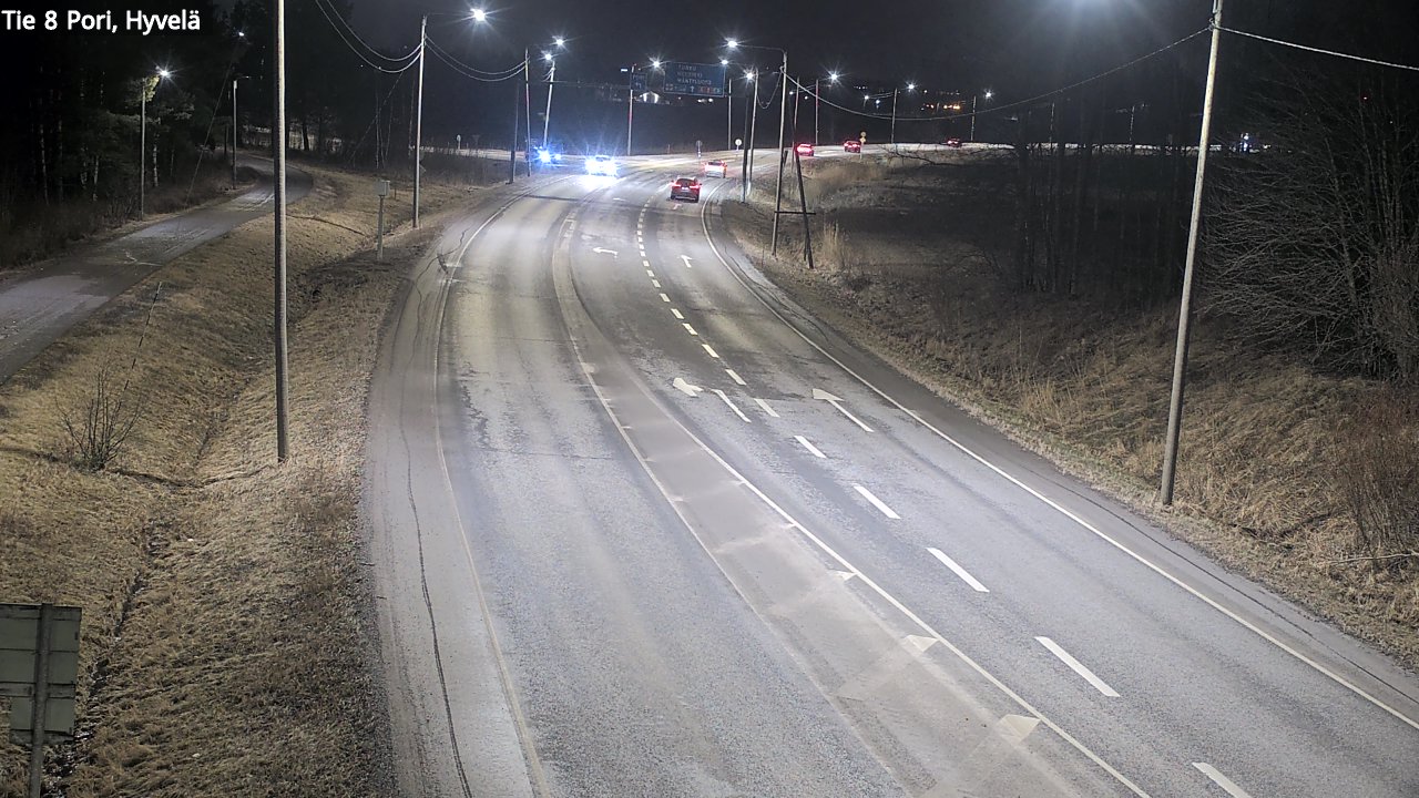 Kelikamerat Kuva Tie 8 Pori, Hyvelä, Pori, Satakunta
