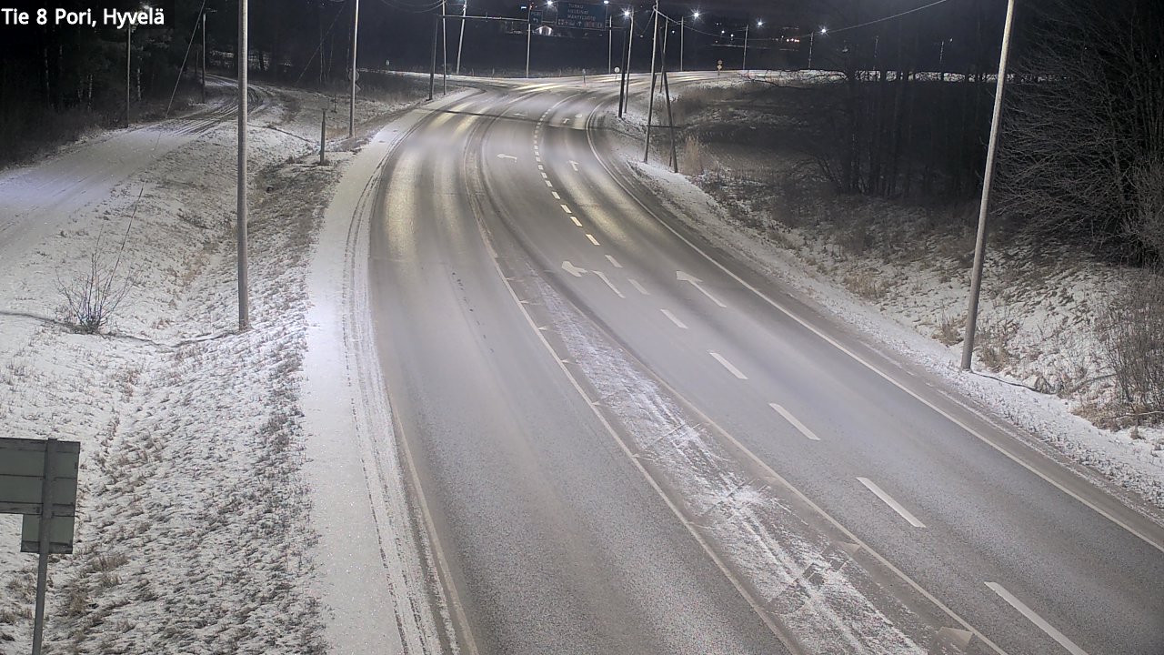 Kelikamerat Kuva Tie 8 Pori, Hyvelä, Pori, Satakunta