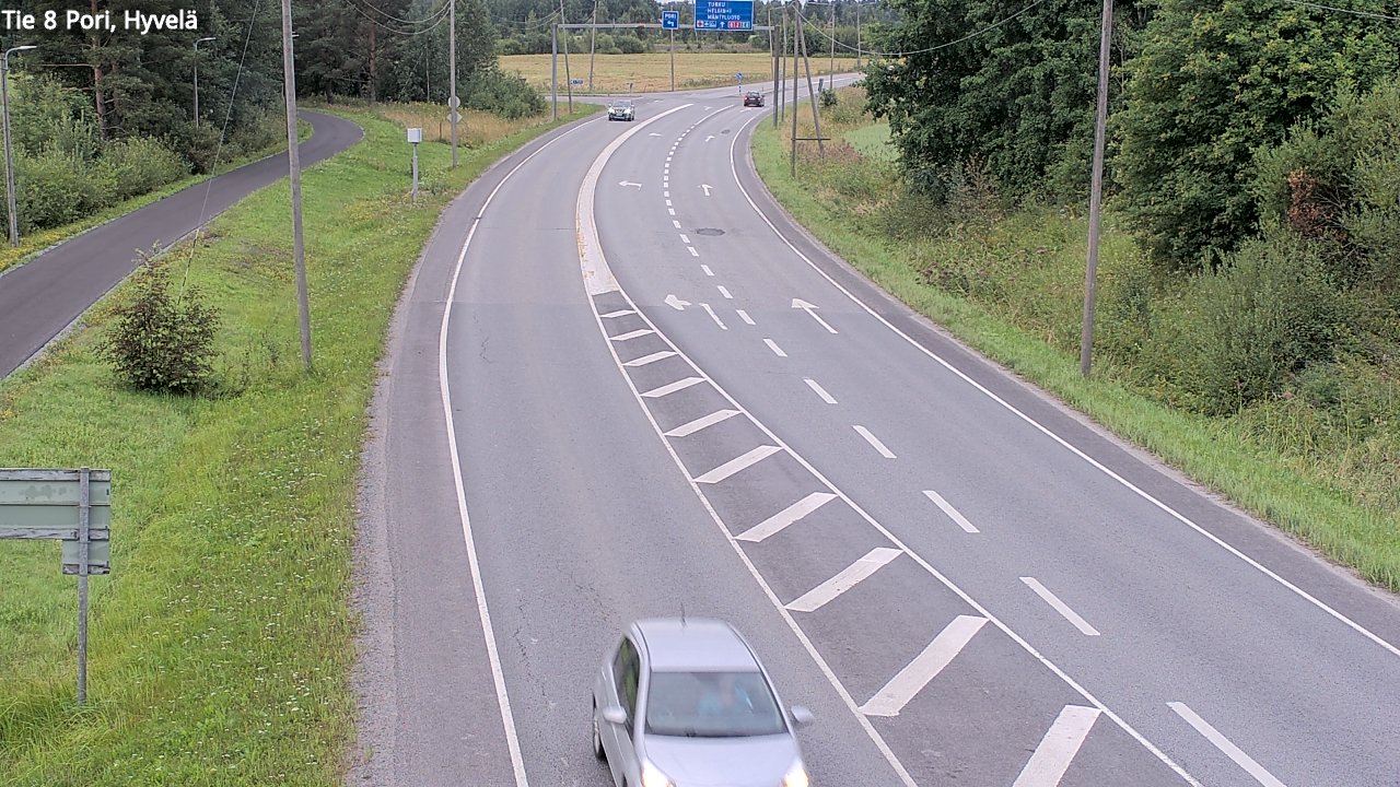Kelikamerat Kuva Tie 8 Pori, Hyvelä, Pori, Satakunta