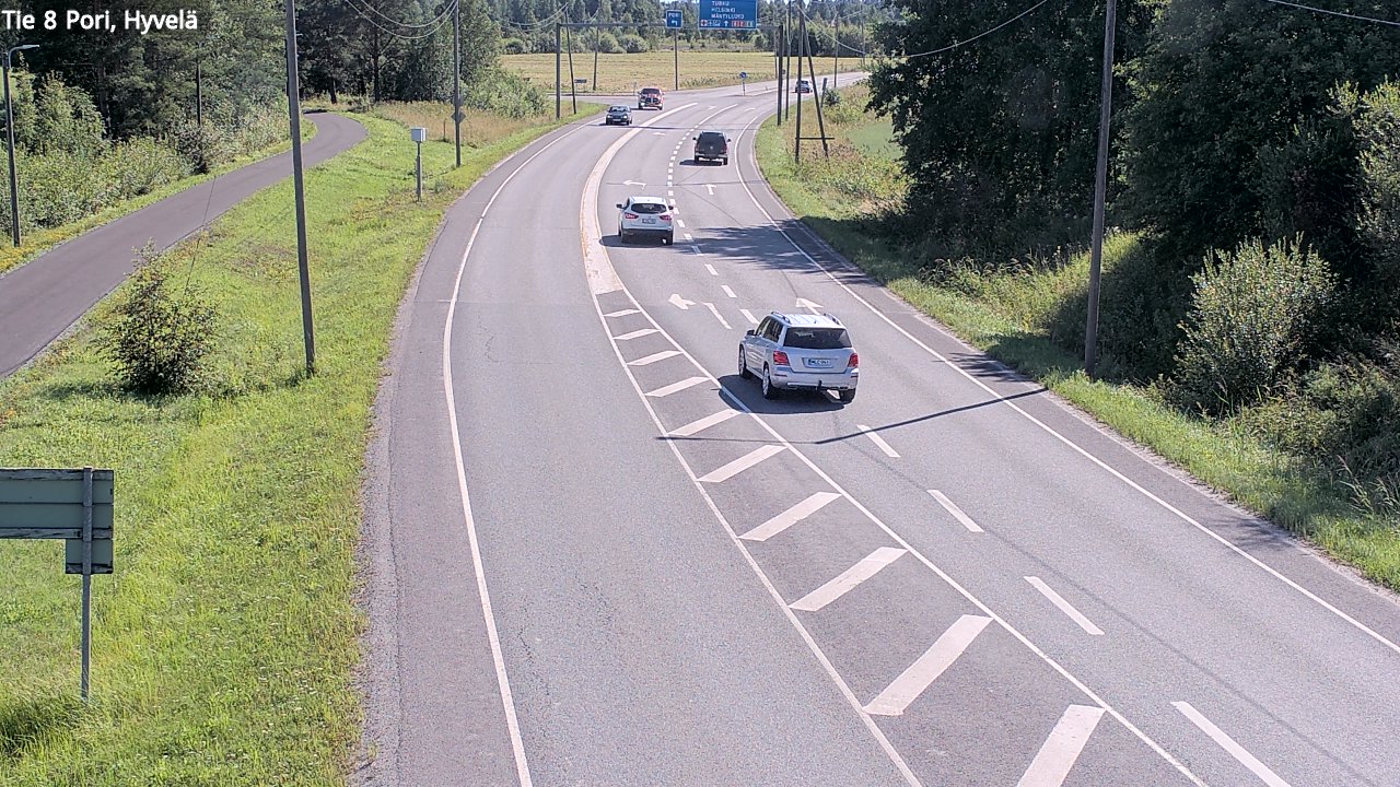 Kelikamerat Kuva Tie 8 Pori, Hyvelä, Pori, Satakunta