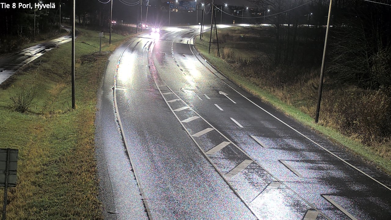 Kelikamerat Kuva Tie 8 Pori, Hyvelä, Pori, Satakunta