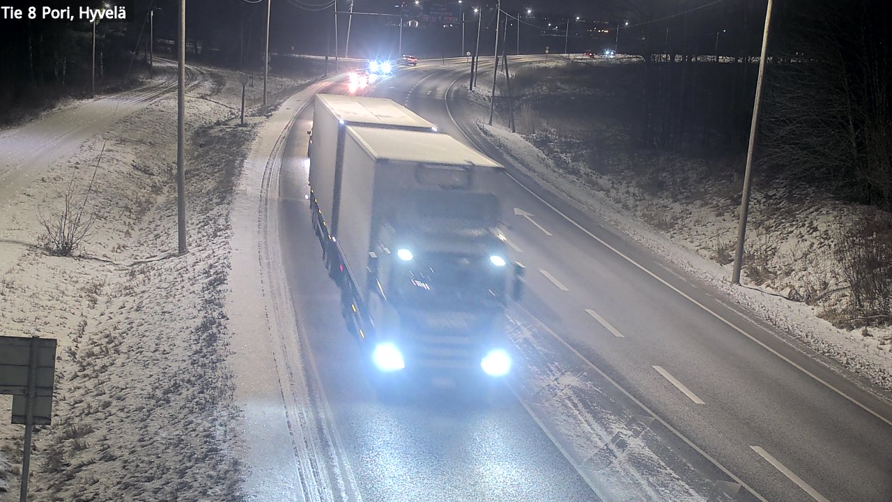 Kelikamerat Kuva Tie 8 Pori, Hyvelä, Pori, Satakunta