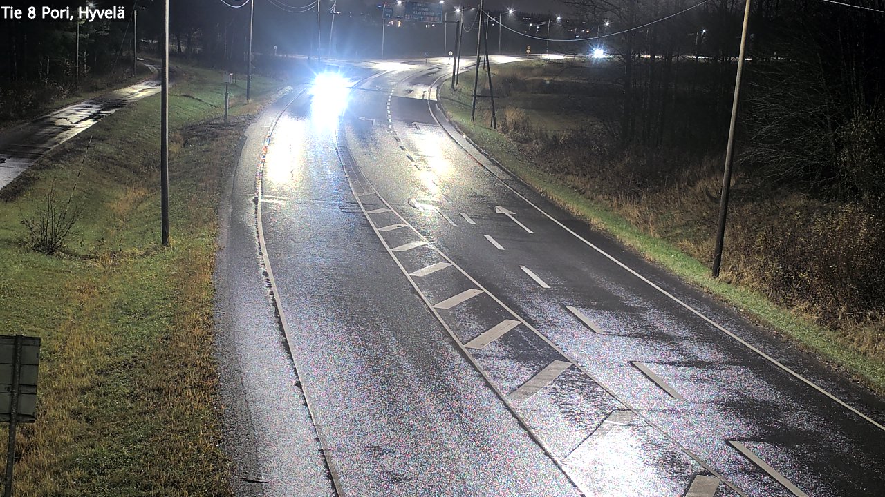 Kelikamerat Kuva Tie 8 Pori, Hyvelä, Pori, Satakunta