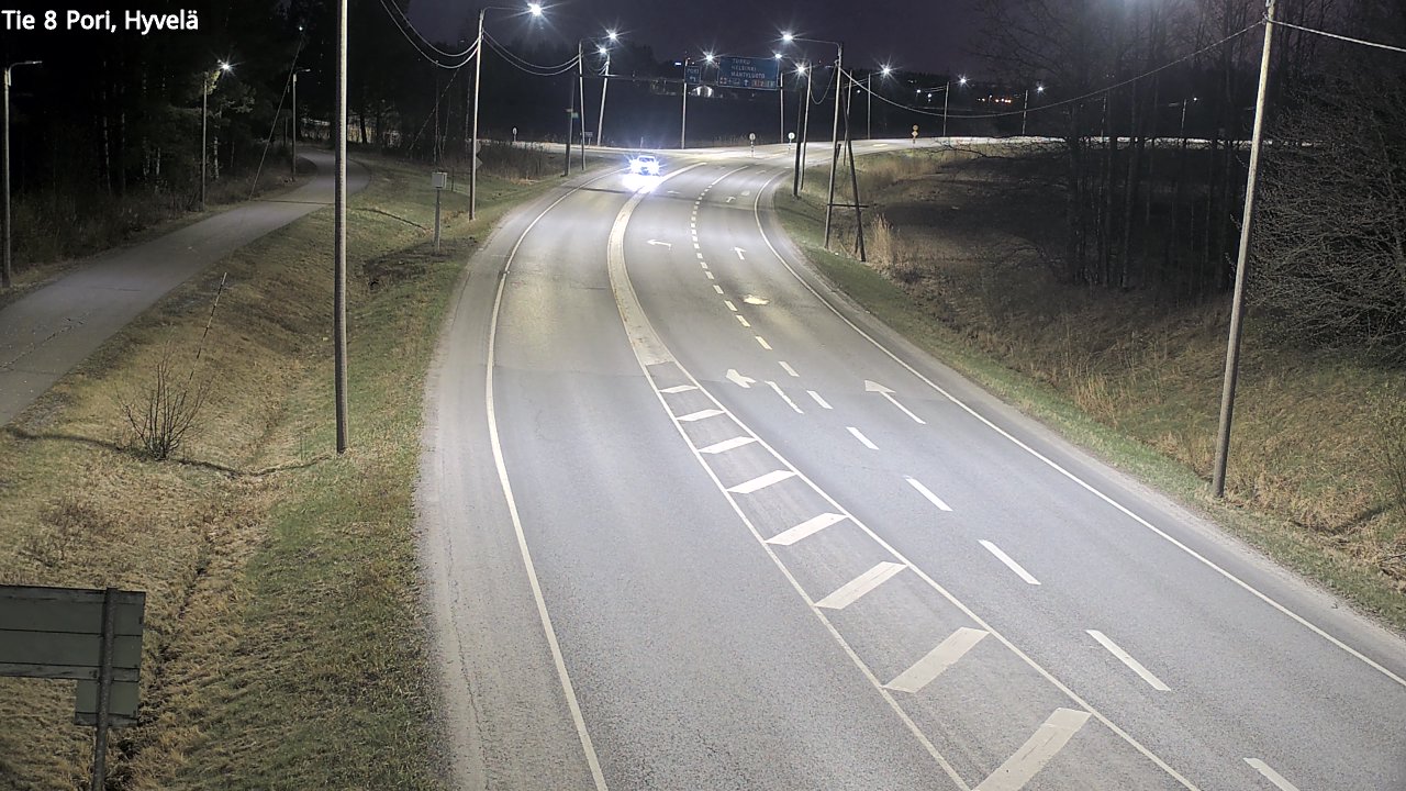 Kelikamerat Kuva Tie 8 Pori, Hyvelä, Pori, Satakunta