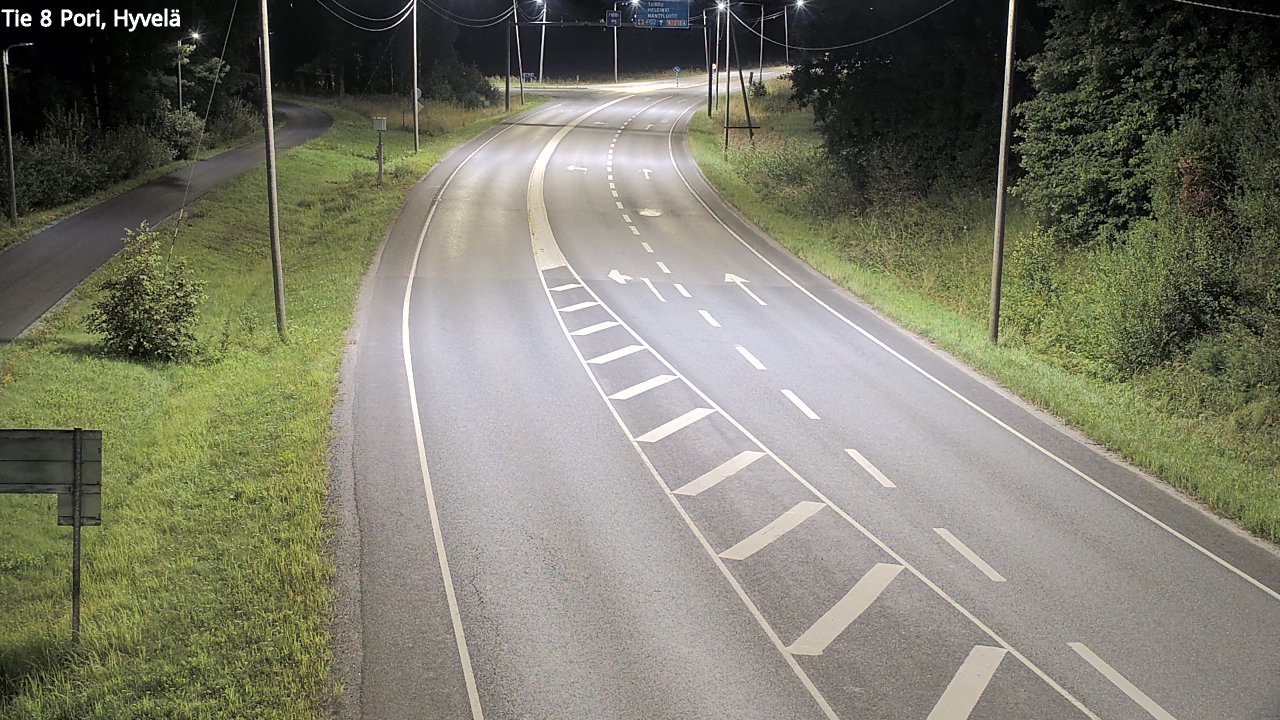 Kelikamerat Kuva Tie 8 Pori, Hyvelä, Pori, Satakunta