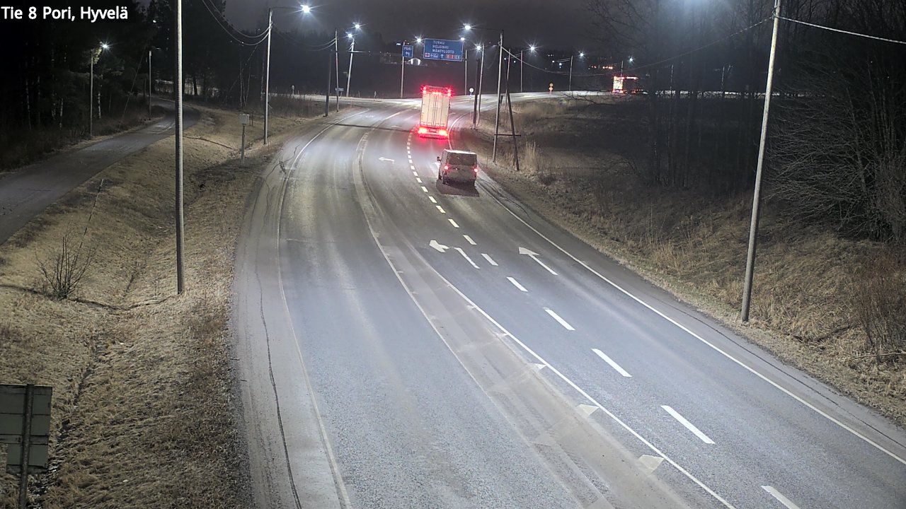 Kelikamerat Kuva Tie 8 Pori, Hyvelä, Pori, Satakunta