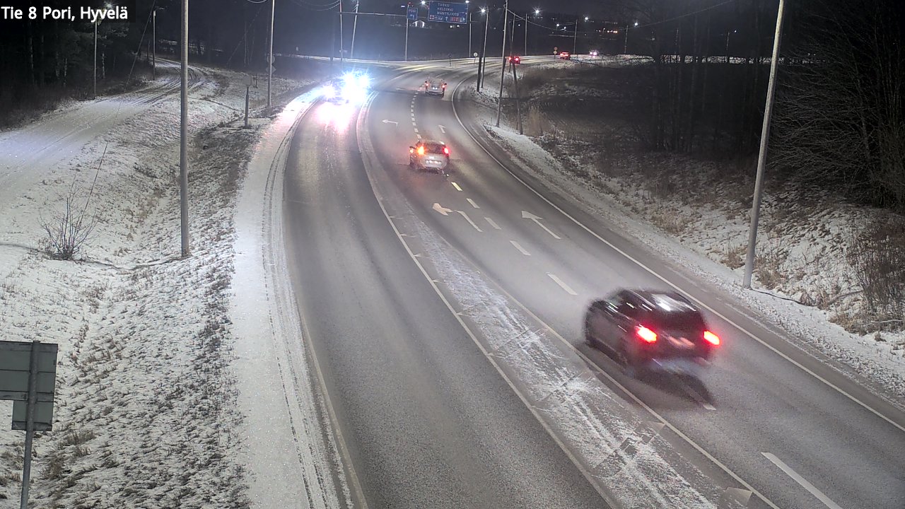 Kelikamerat Kuva Tie 8 Pori, Hyvelä, Pori, Satakunta