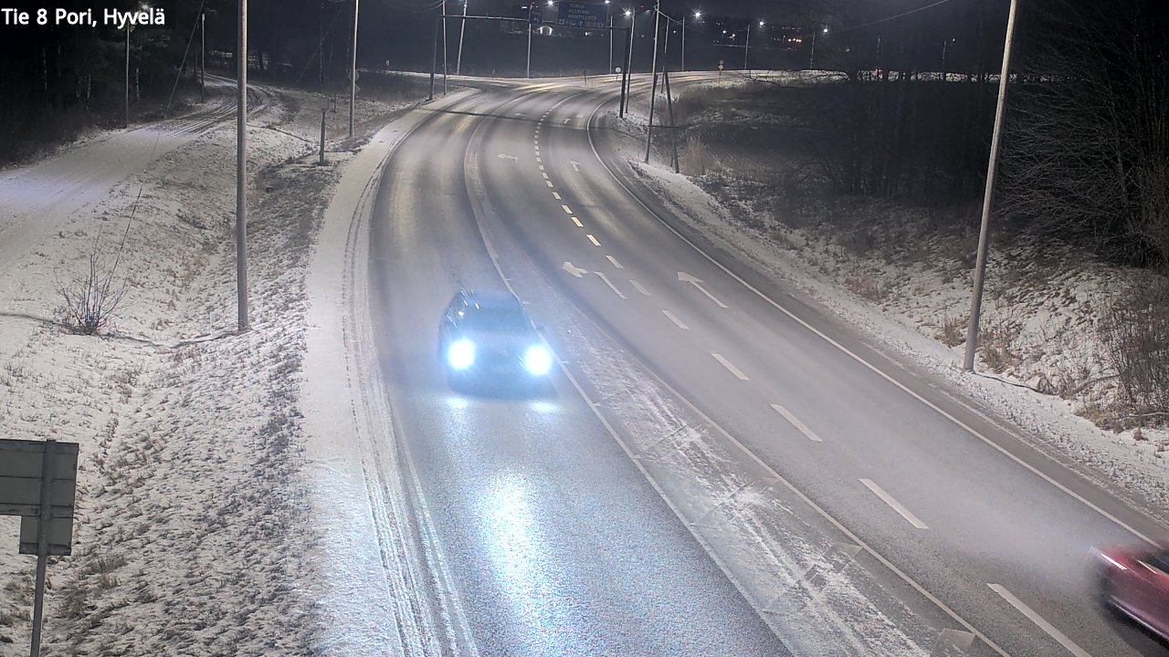 Kelikamerat Kuva Tie 8 Pori, Hyvelä, Pori, Satakunta