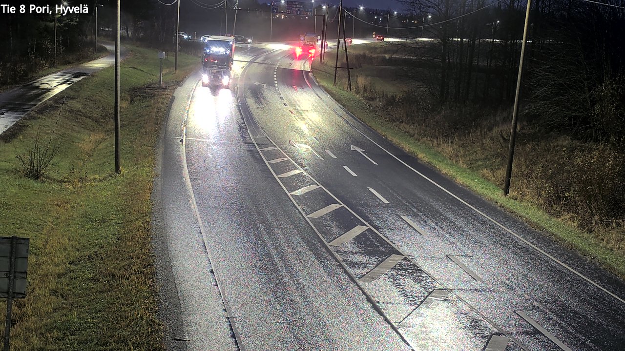 Kelikamerat Kuva Tie 8 Pori, Hyvelä, Pori, Satakunta