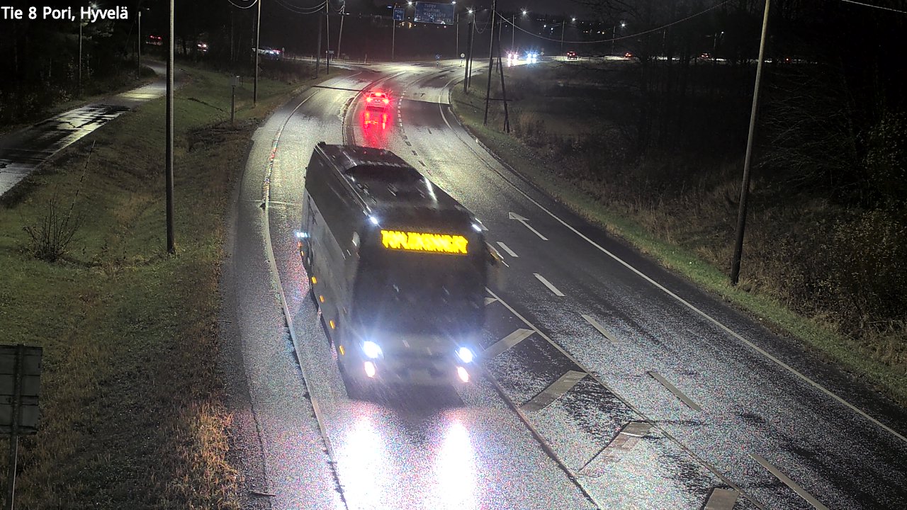 Kelikamerat Kuva Tie 8 Pori, Hyvelä, Pori, Satakunta