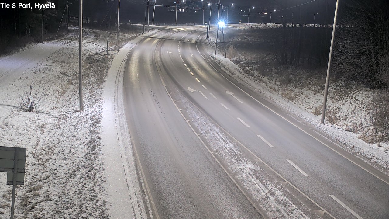 Kelikamerat Kuva Tie 8 Pori, Hyvelä, Pori, Satakunta
