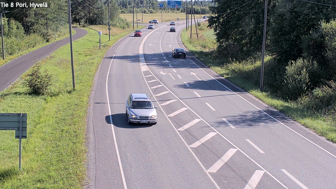 Kelikamerat Kuva Tie 8 Pori, Hyvelä, Pori, Satakunta