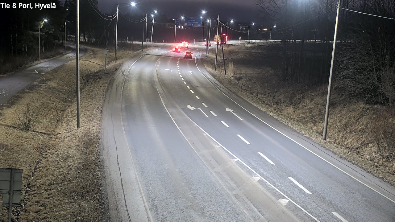 Kelikamerat Kuva Tie 8 Pori, Hyvelä, Pori, Satakunta