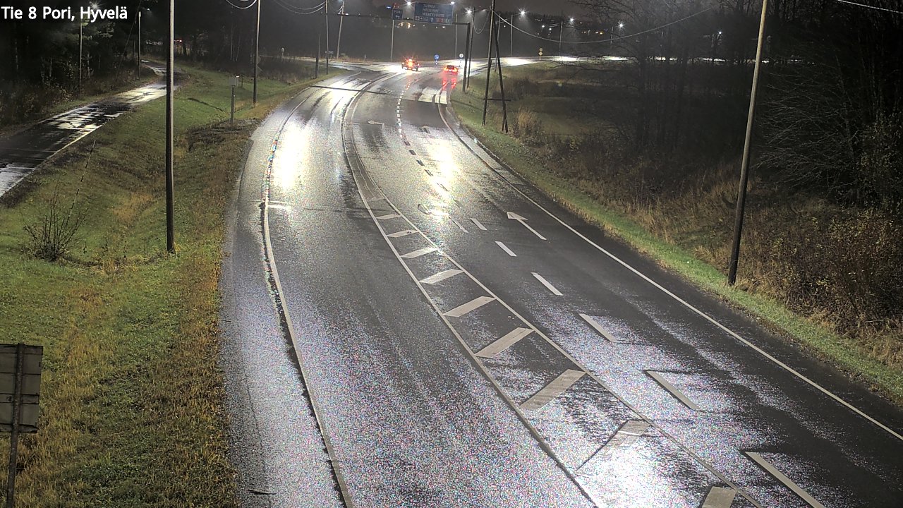 Kelikamerat Kuva Tie 8 Pori, Hyvelä, Pori, Satakunta