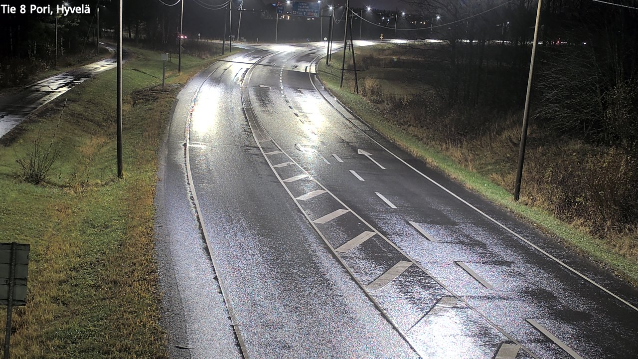 Kelikamerat Kuva Tie 8 Pori, Hyvelä, Pori, Satakunta
