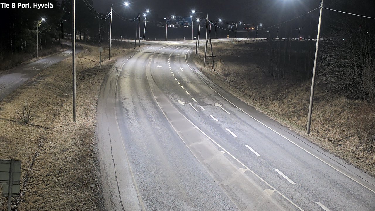 Kelikamerat Kuva Tie 8 Pori, Hyvelä, Pori, Satakunta