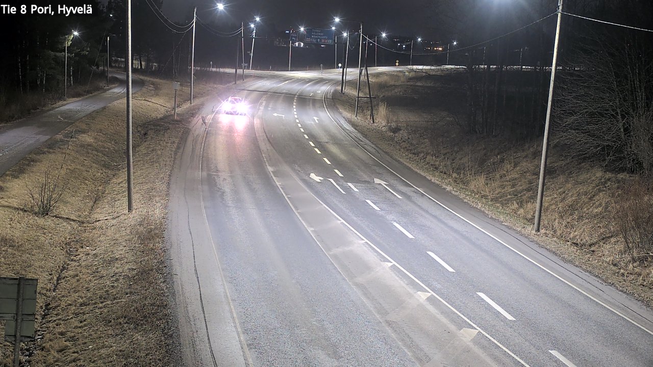 Kelikamerat Kuva Tie 8 Pori, Hyvelä, Pori, Satakunta