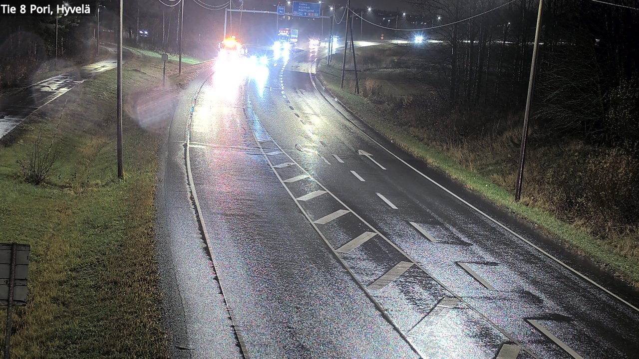 Kelikamerat Kuva Tie 8 Pori, Hyvelä, Pori, Satakunta