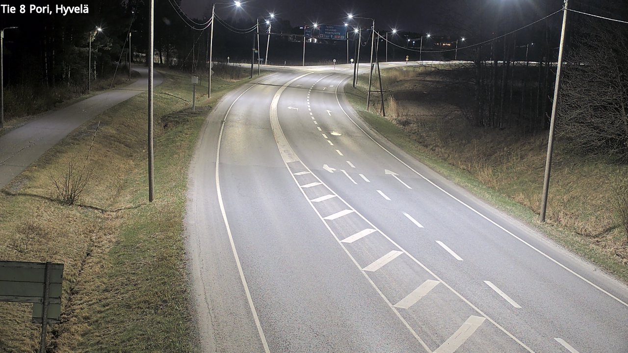 Kelikamerat Kuva Tie 8 Pori, Hyvelä, Pori, Satakunta
