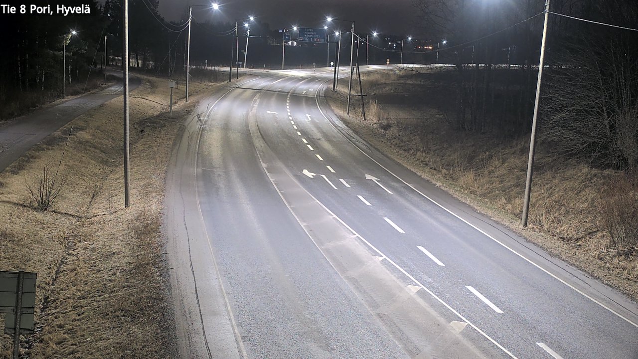 Kelikamerat Kuva Tie 8 Pori, Hyvelä, Pori, Satakunta