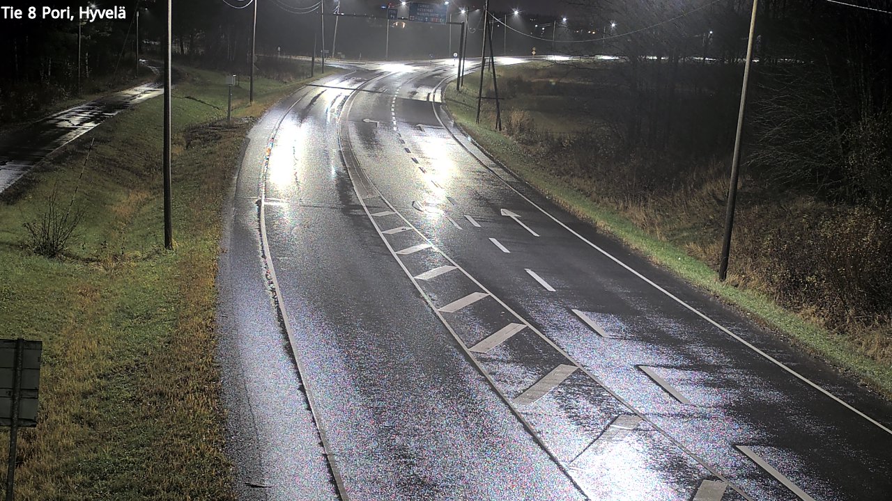 Kelikamerat Kuva Tie 8 Pori, Hyvelä, Pori, Satakunta