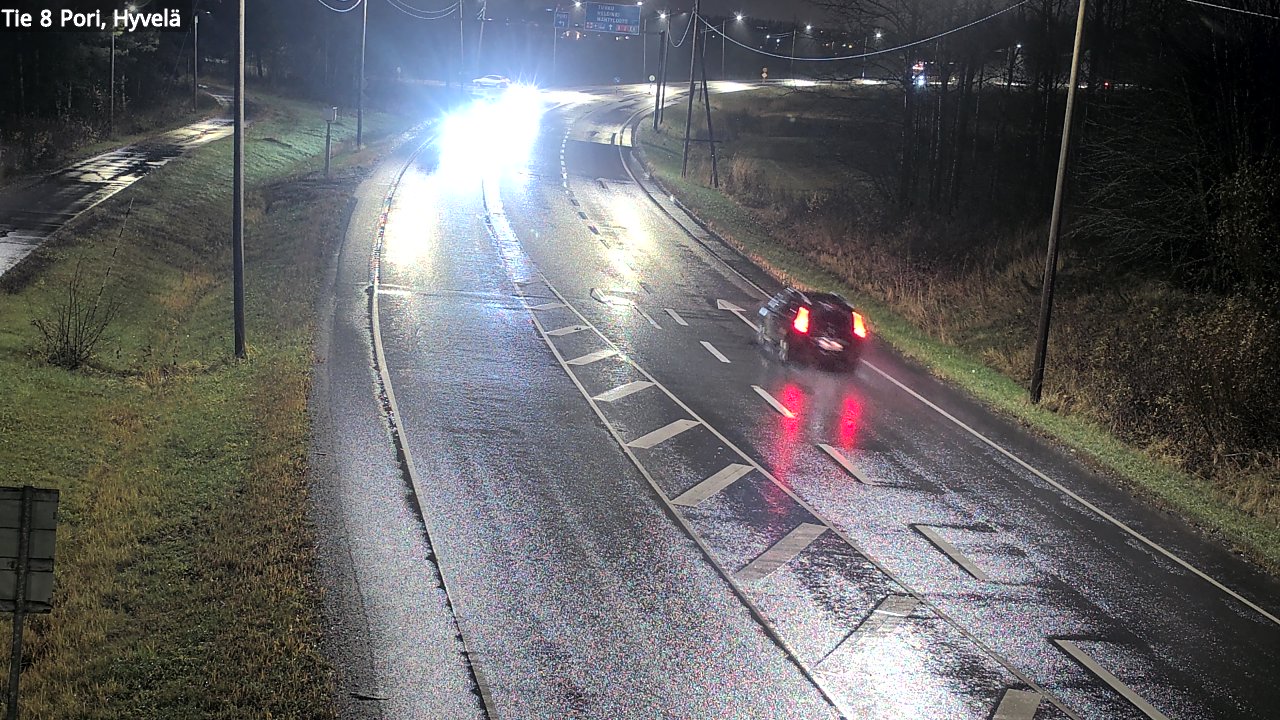 Kelikamerat Kuva Tie 8 Pori, Hyvelä, Pori, Satakunta