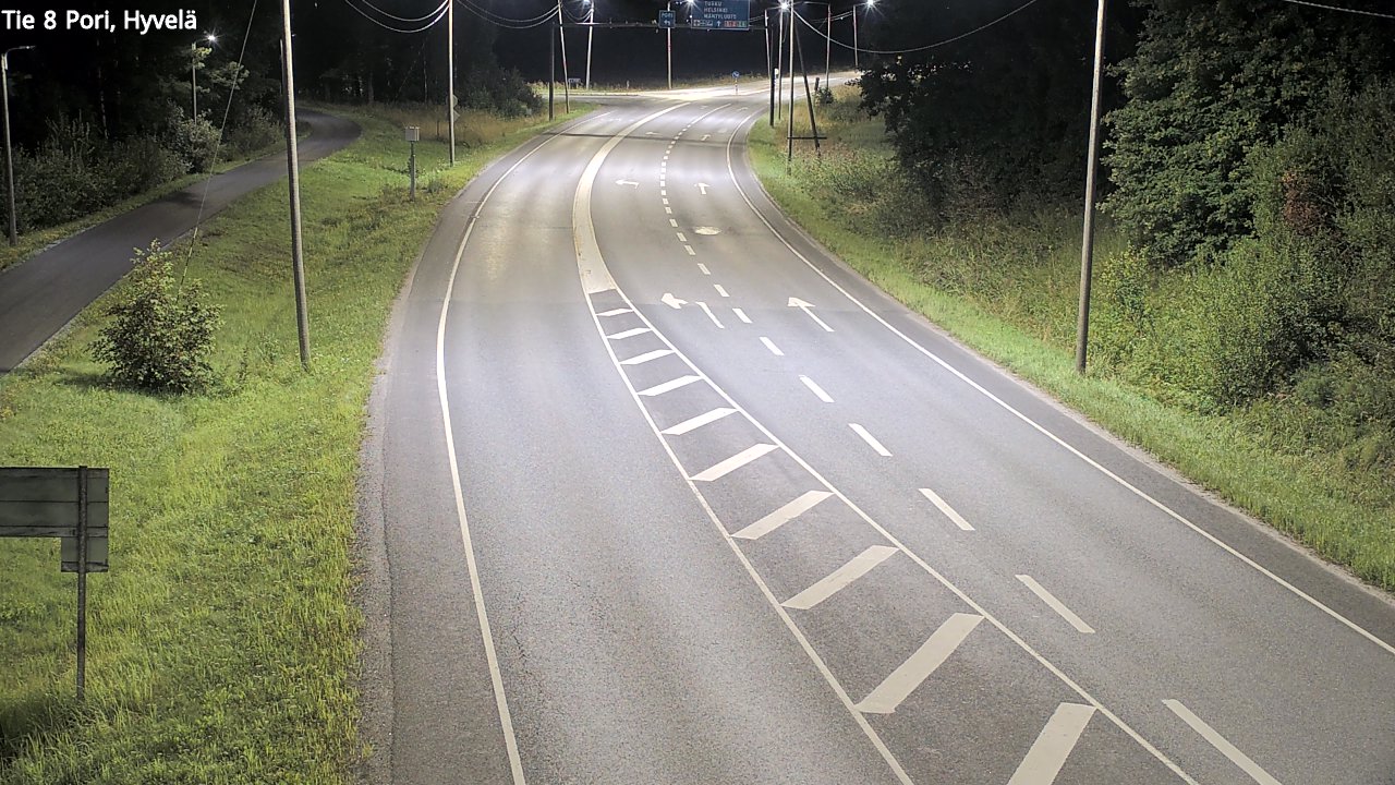 Kelikamerat Kuva Tie 8 Pori, Hyvelä, Pori, Satakunta