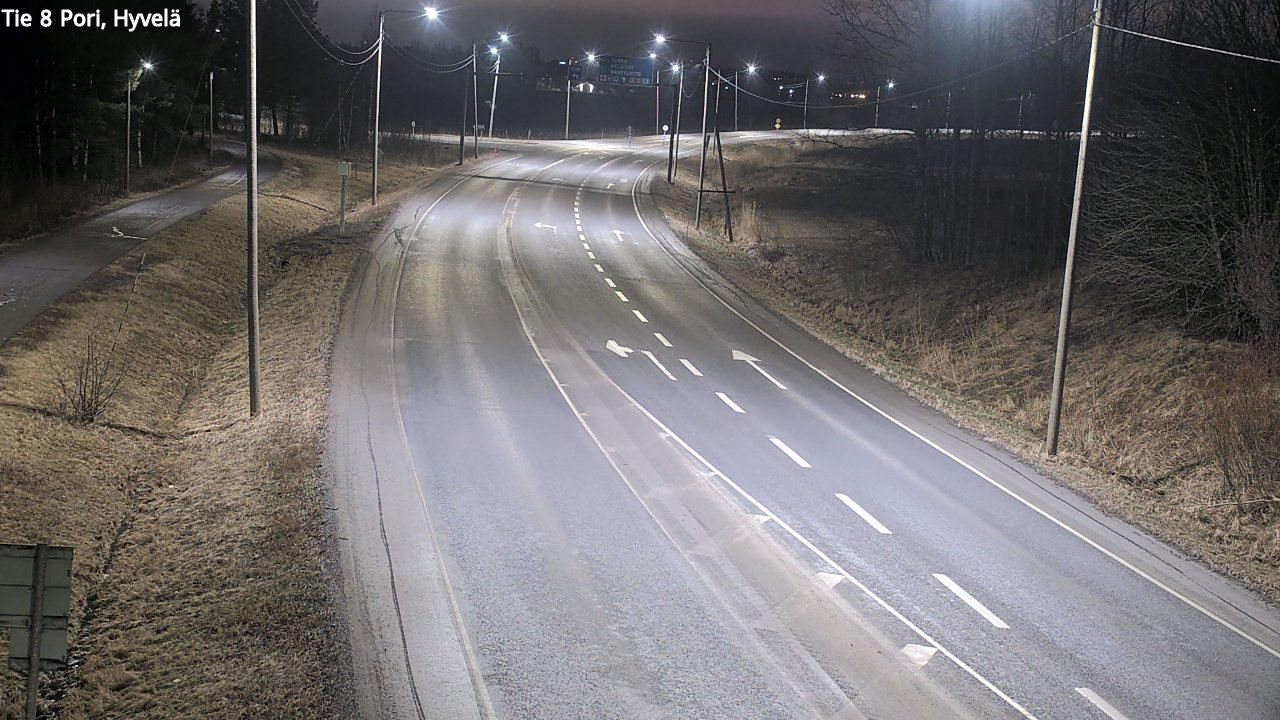 Kelikamerat Kuva Tie 8 Pori, Hyvelä, Pori, Satakunta