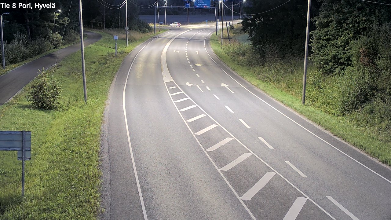 Kelikamerat Kuva Tie 8 Pori, Hyvelä, Pori, Satakunta