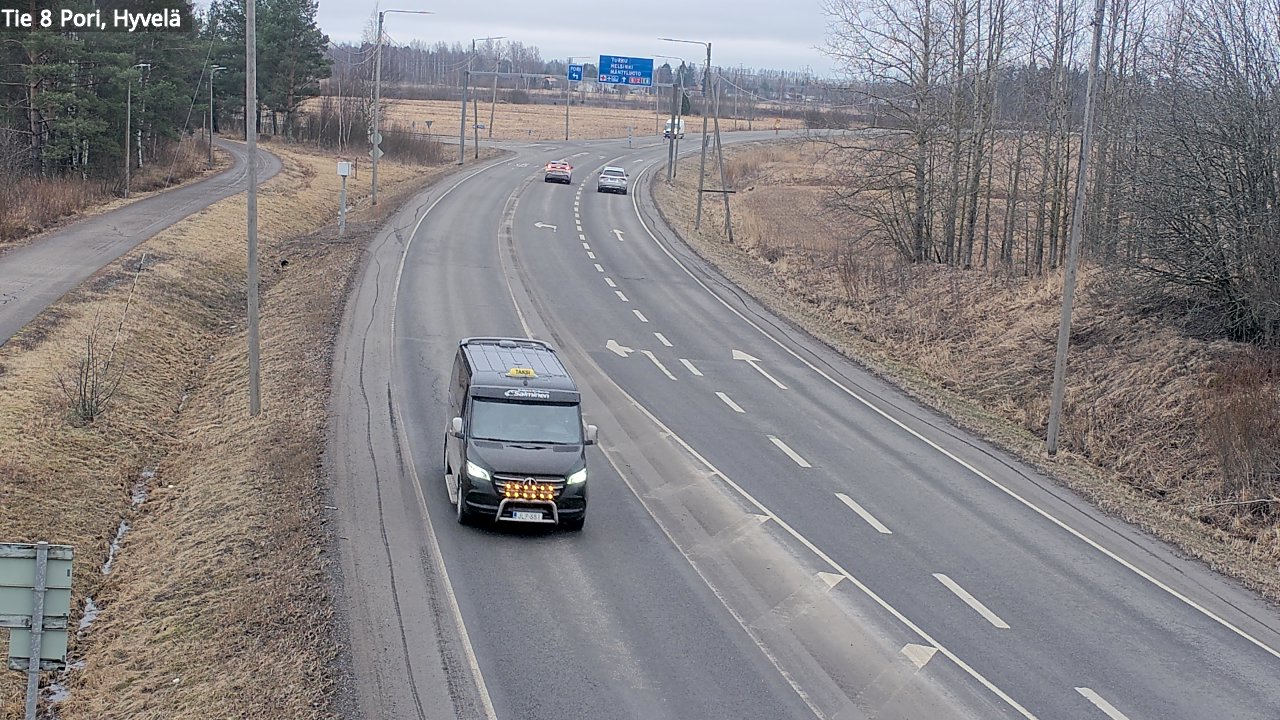 Kelikamerat Kuva Tie 8 Pori, Hyvelä, Pori, Satakunta