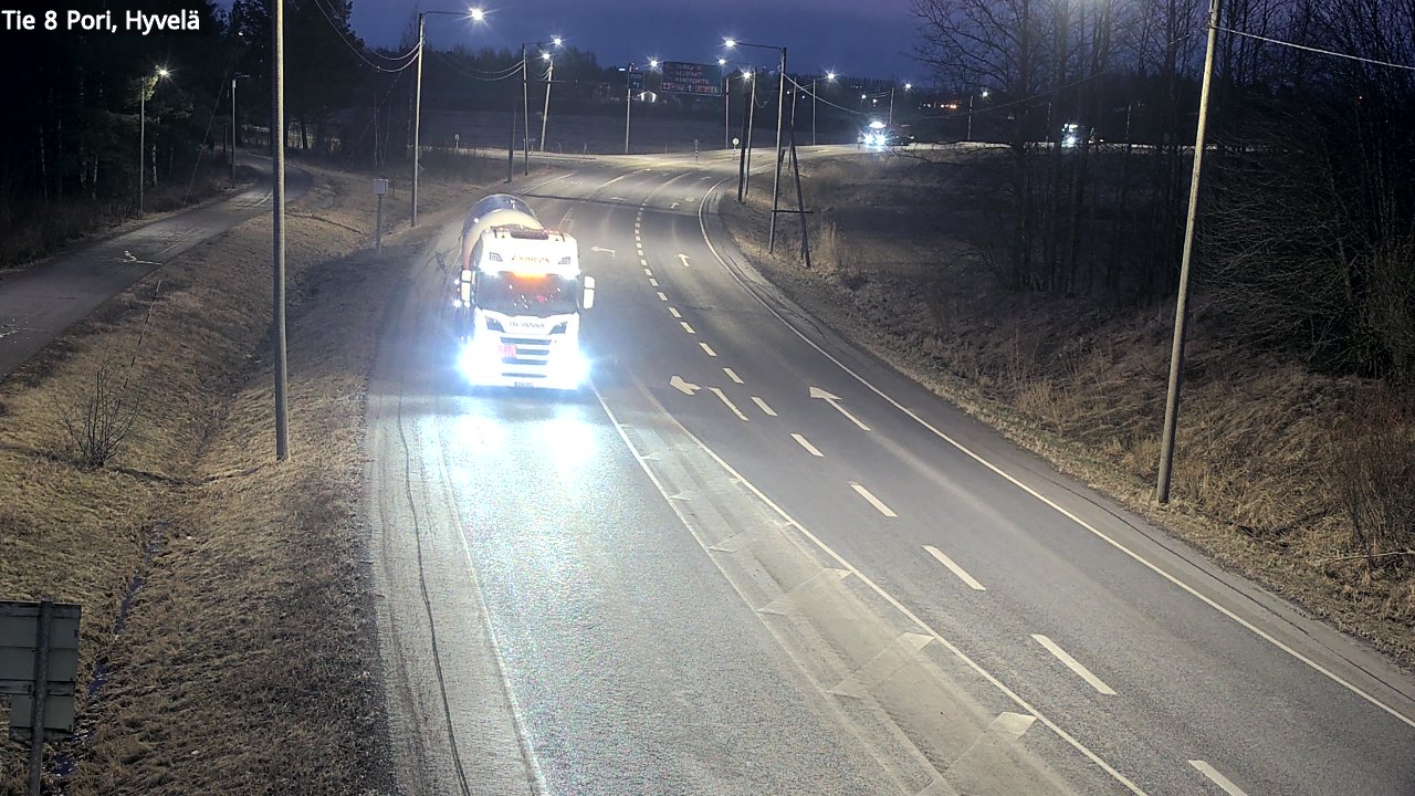 Kelikamerat Kuva Tie 8 Pori, Hyvelä, Pori, Satakunta