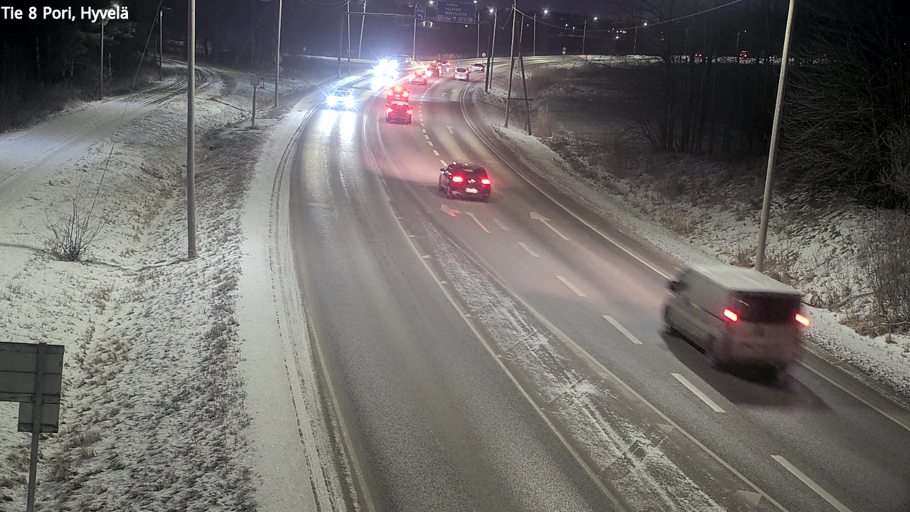 Kelikamerat Kuva Tie 8 Pori, Hyvelä, Pori, Satakunta