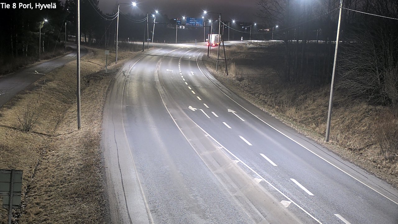 Kelikamerat Kuva Tie 8 Pori, Hyvelä, Pori, Satakunta