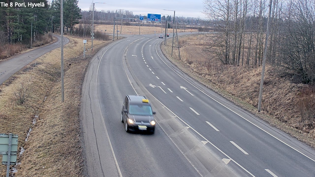 Kelikamerat Kuva Tie 8 Pori, Hyvelä, Pori, Satakunta