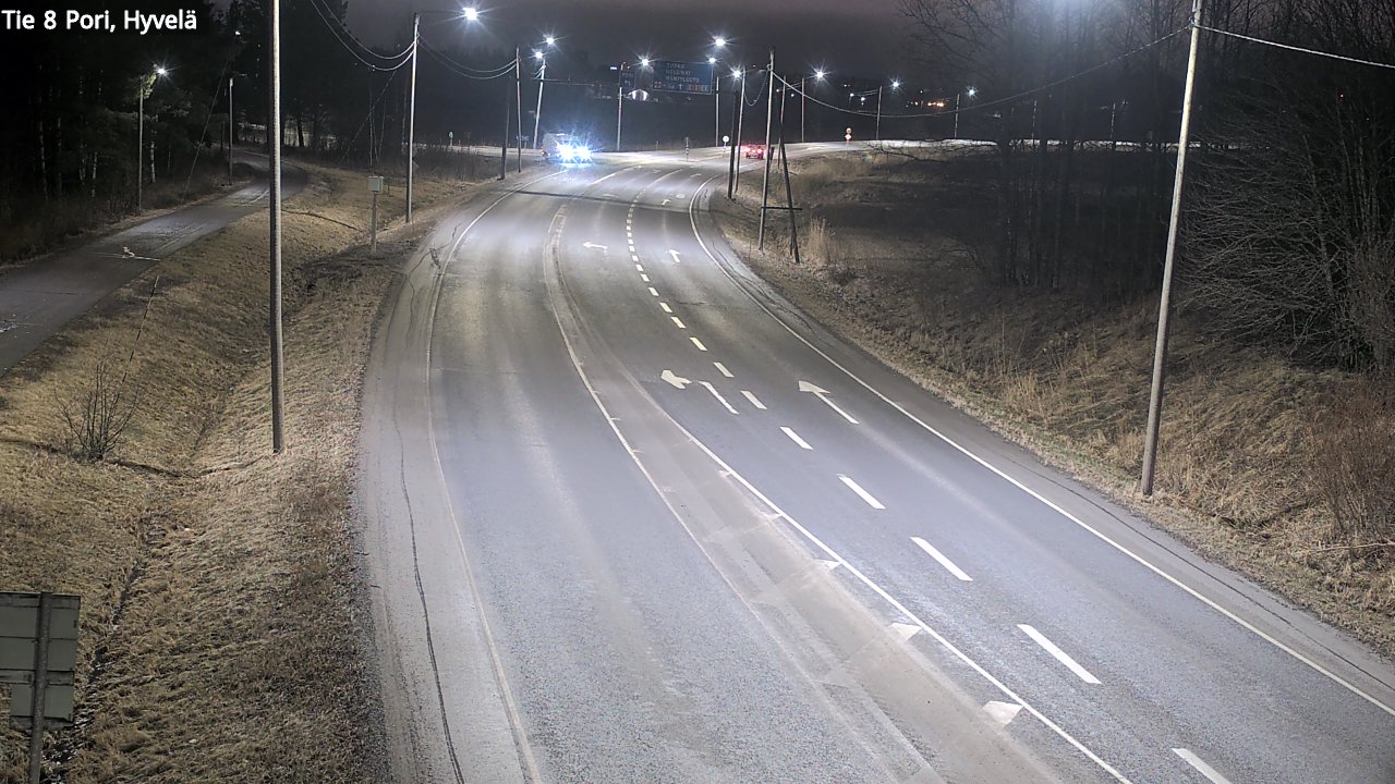 Kelikamerat Kuva Tie 8 Pori, Hyvelä, Pori, Satakunta