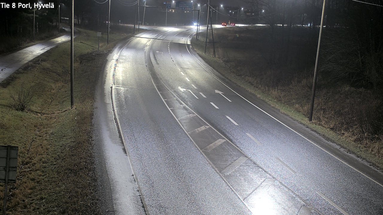 Weather Camera Image Road 8 Pori, Hyvelä, Pori, Satakunta