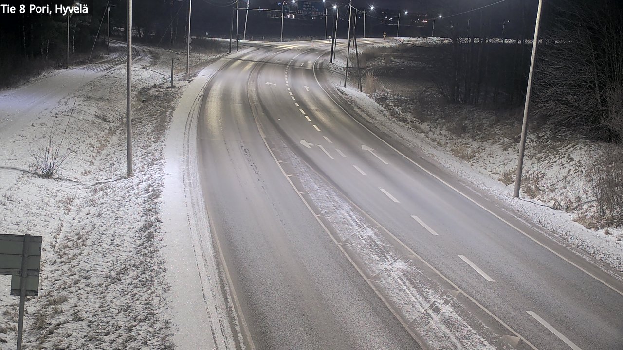 Kelikamerat Kuva Tie 8 Pori, Hyvelä, Pori, Satakunta