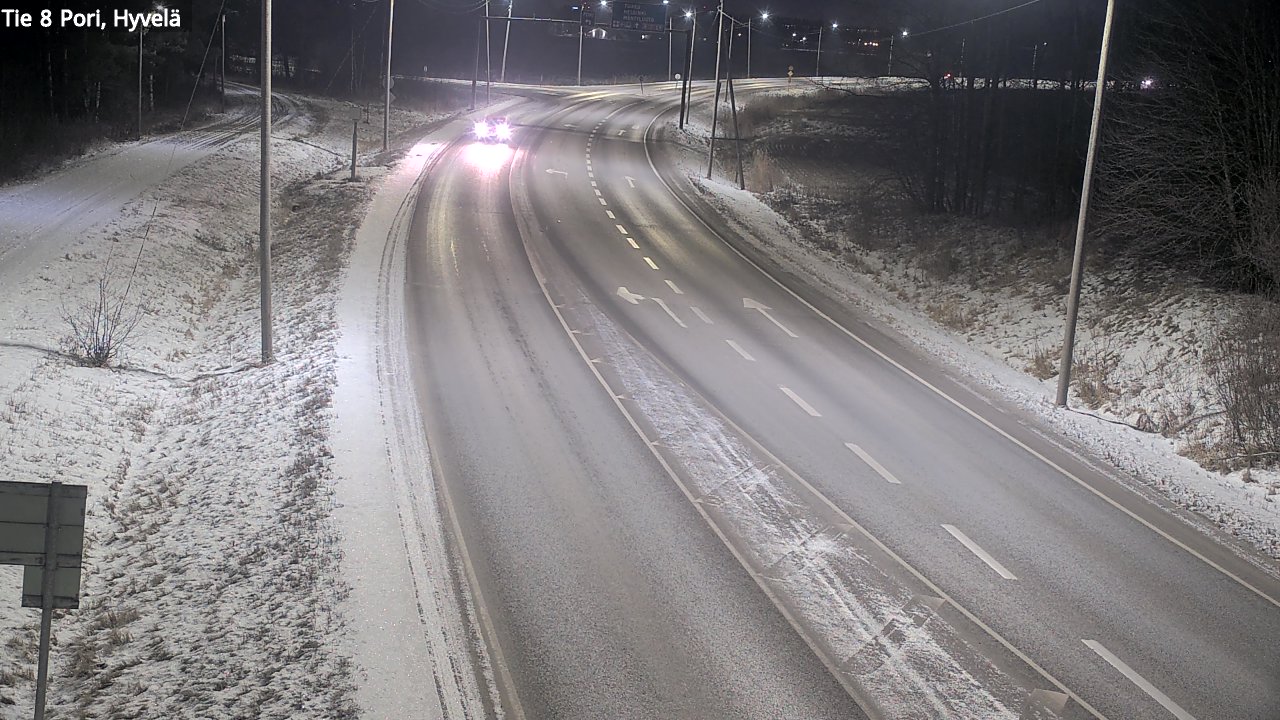 Kelikamerat Kuva Tie 8 Pori, Hyvelä, Pori, Satakunta