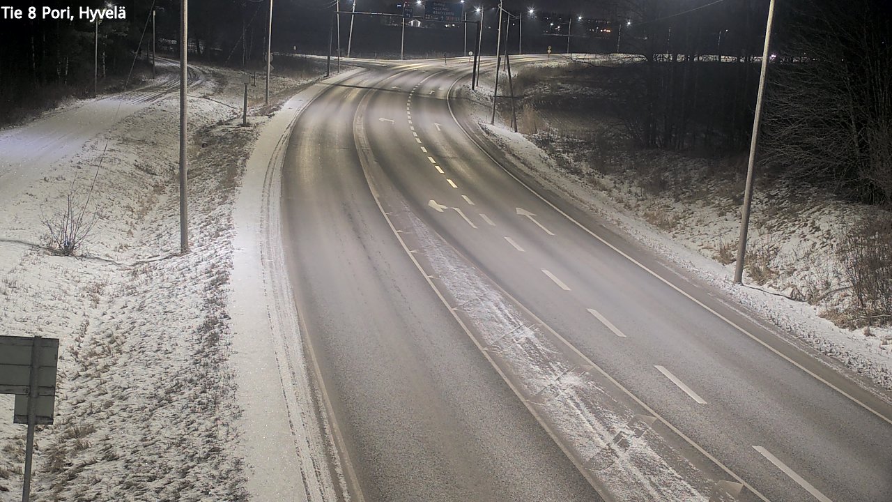 Kelikamerat Kuva Tie 8 Pori, Hyvelä, Pori, Satakunta