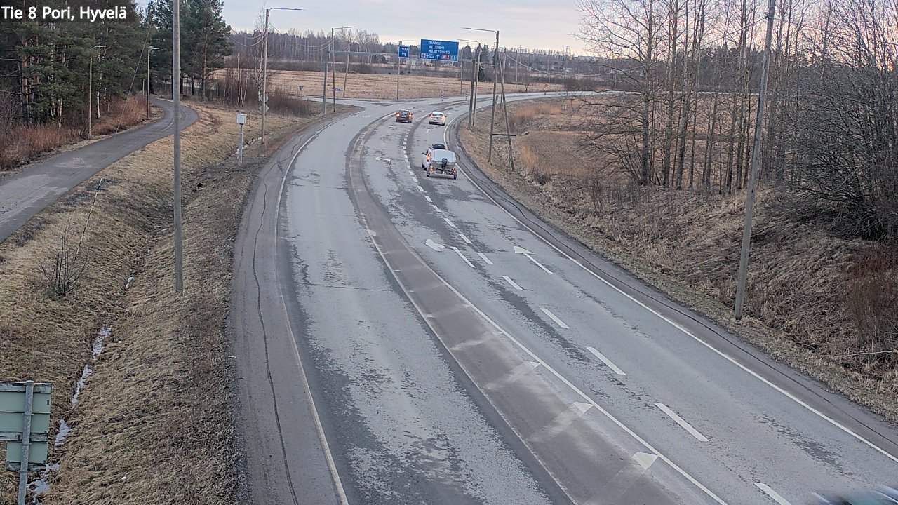 Kelikamerat Kuva Tie 8 Pori, Hyvelä, Pori, Satakunta