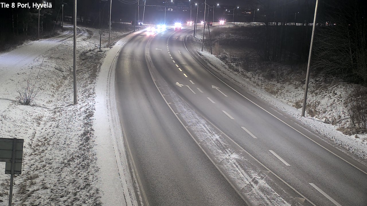 Kelikamerat Kuva Tie 8 Pori, Hyvelä, Pori, Satakunta