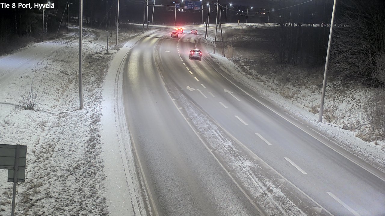 Kelikamerat Kuva Tie 8 Pori, Hyvelä, Pori, Satakunta