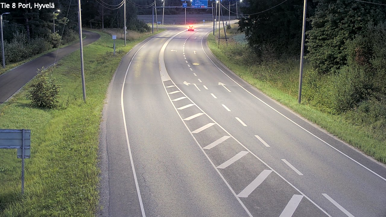 Kelikamerat Kuva Tie 8 Pori, Hyvelä, Pori, Satakunta